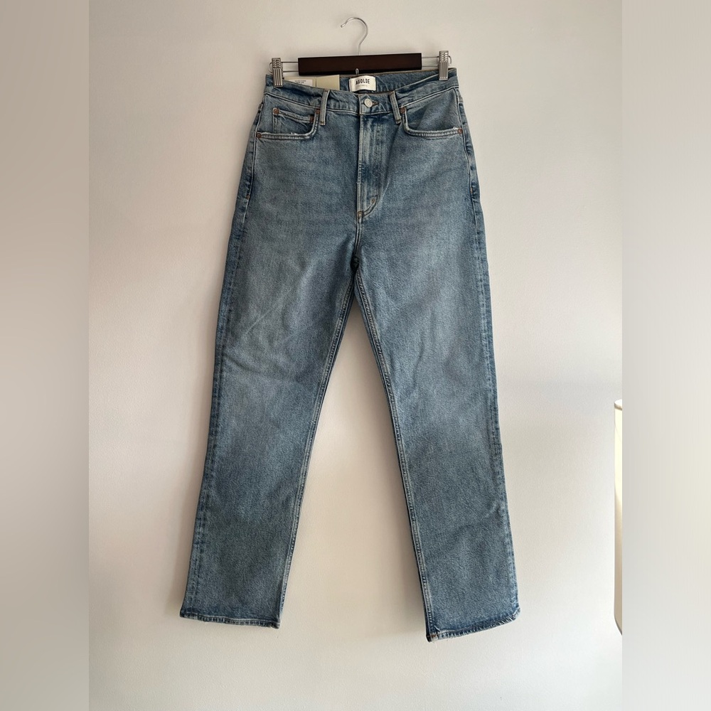 ~SOLD~ Agolde High Rise Stovepipe Jean NWT - Picture 9 of 13